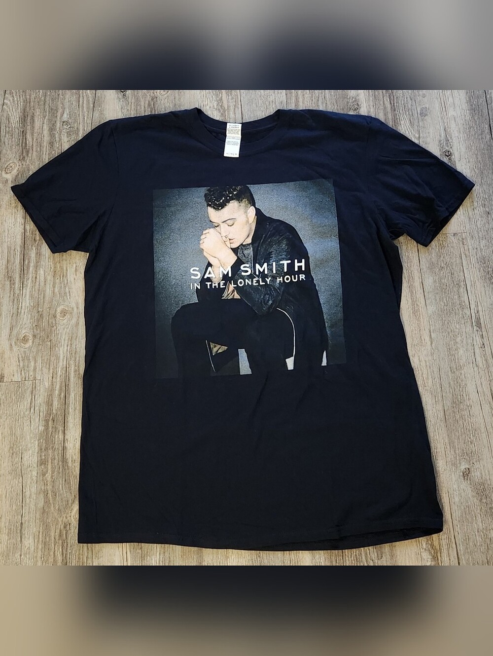 Gildan Sam Smith 'In The‎ Lonely Hour' 2015 Concert Tee XL
